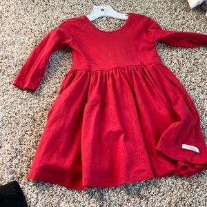 Ruffle Butts Red swing dress